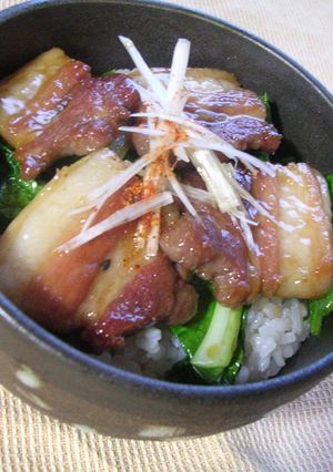 簡単♪塩豚の丼ぶり-レシピのメイン写真