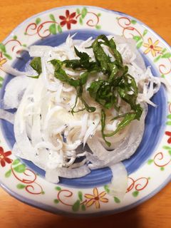釜揚げシラスとタマネギの冷や奴-レシピのメイン写真