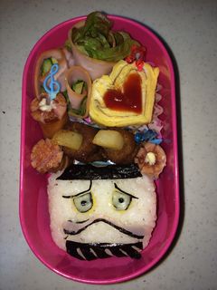 妖怪ウォッチ ムリカベ 簡単キャラ弁-レシピのメイン写真