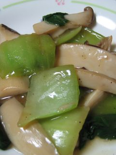 エリンギとチンゲン菜の中華風炒め-レシピのメイン写真
