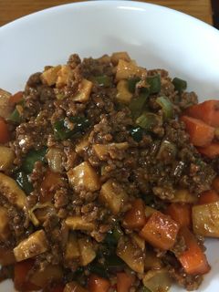 たけのこ麻婆丼-レシピのメイン写真