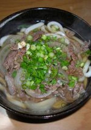 肉うどん-レシピのメイン写真