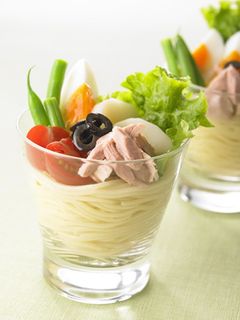 シーチキンのニース風サラダスパゲッティ-レシピのメイン写真