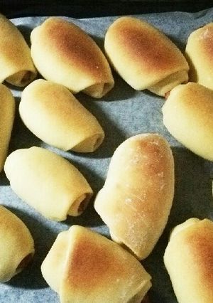 大豆粉入 ソーセージロールパン-レシピのメイン写真
