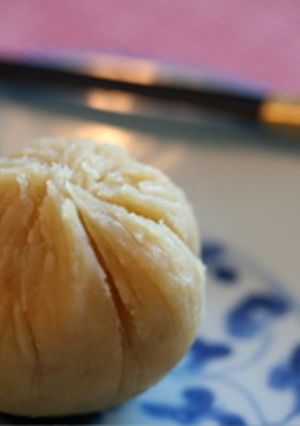 さつま芋の茶巾 マクロビ風-レシピのメイン写真