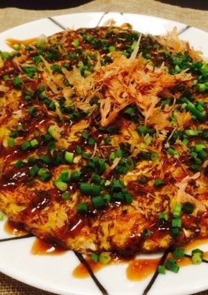 小麦粉不使用＊フワフワお好み焼き☆-レシピのメイン写真