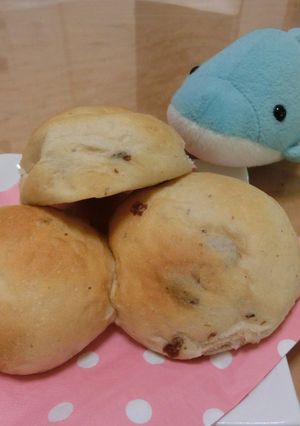 ふわもちカルピスソフトパン*レーズン入り-レシピのメイン写真