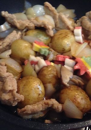 揚げじゃがで風味アップ！肉なしじゃが煮-レシピのメイン写真