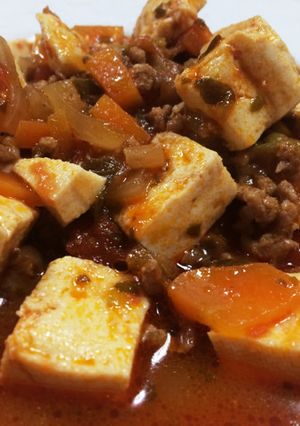 ダイエットにも♡ヘルシー煮込みトマト豆腐-レシピのメイン写真