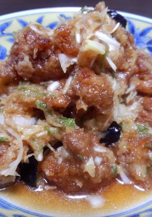 鳥からあげネギシソおろし和え-レシピのメイン写真