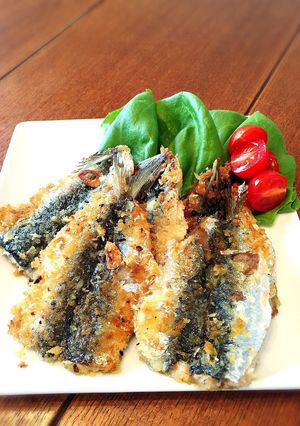 簡単！いわしのパン粉焼き-レシピのメイン写真