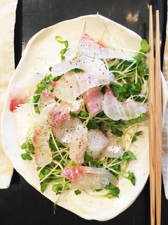簡単☆鯛のかいわれサラダ-レシピのメイン写真