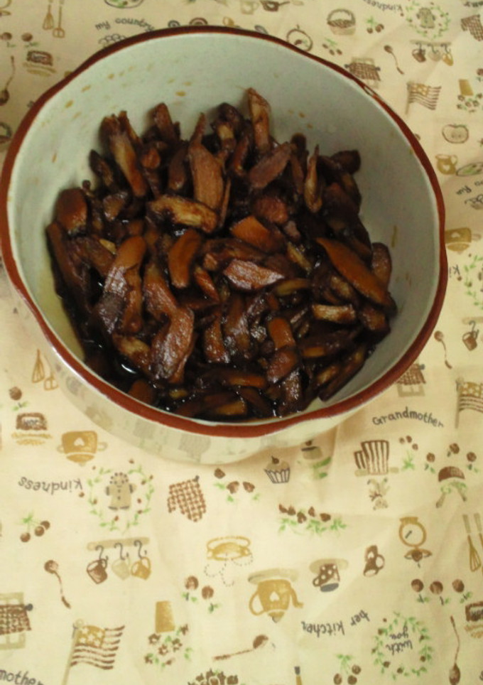 ながらのしょうがの佃煮-レシピのメイン写真