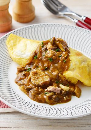 カレーシーチキンWオムライス-レシピのメイン写真