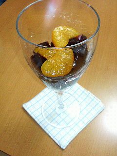 大人なワイン寒天♪-レシピのメイン写真