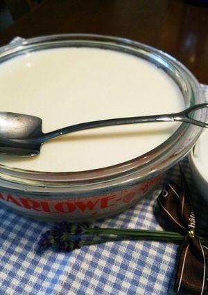 大量消費！スコップ☆甘酒×牛乳寒天♪-レシピのメイン写真