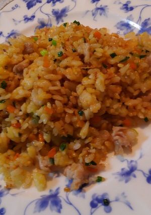 卵とご飯をまぜるだけ！パラパラチャーハン-レシピのメイン写真