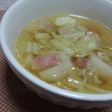 カブとベーコンキャベツのほっこりスープ