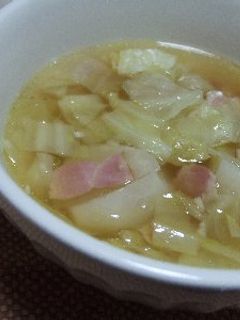 カブとベーコンキャベツのほっこりスープ-レシピのメイン写真