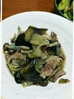 ご飯がすすむ!ナスと豚肉のめんつゆ炒め-レシピのメイン写真