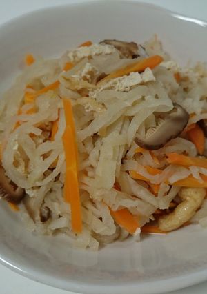切り干し大根の煮物-レシピのメイン写真