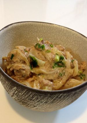サバ味噌梅マヨ丼-レシピのメイン写真
