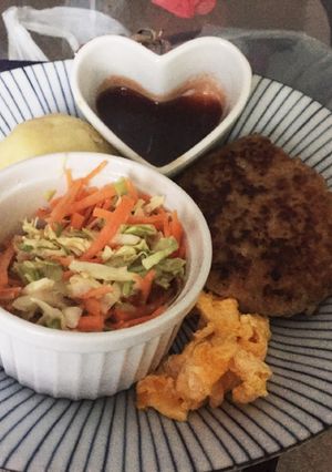 簡単ハンバーグ-レシピのメイン写真