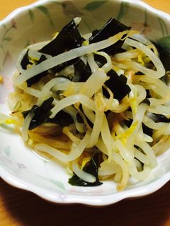 簡単!もやしの酢の物-レシピのメイン写真