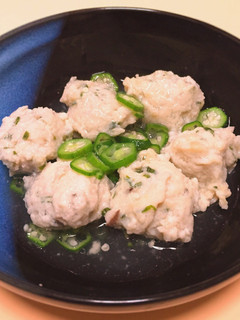 低脂肪 鶏つくね オクラあんかけ風-レシピのメイン写真