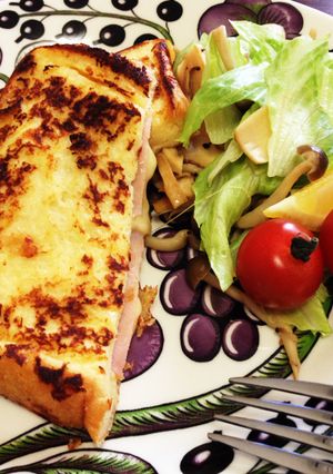 カレーの残りdeフレンチトースト☆-レシピのメイン写真