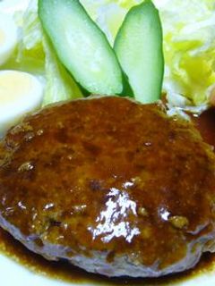 私のシンプルハンバーグ-レシピのメイン写真