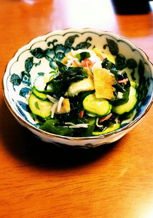 油麸入り酢の物-レシピのメイン写真