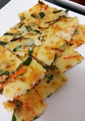 アレンジ素麺☆素麺deチーズチヂミ☆-レシピのメイン写真