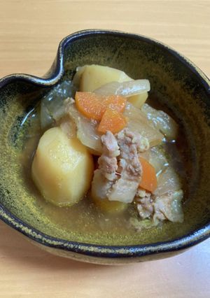 カレー風味の肉じゃが-レシピのメイン写真