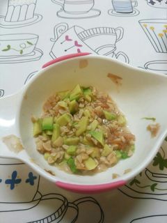 1歳児のお気に入り!納豆アボカド-レシピのメイン写真
