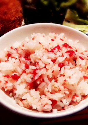 手作り梅おかかで『サッパリ梅おかかご飯』-レシピのメイン写真