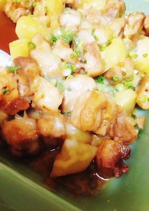 簡単!焼き鳥でじゃがチーズ-レシピのメイン写真