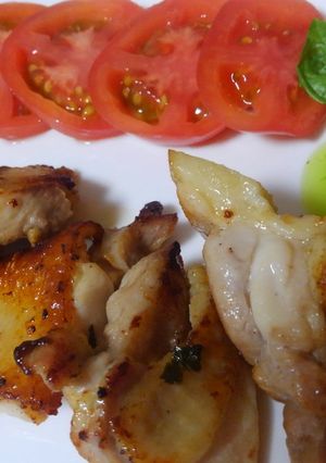 ジューシー鶏もものバジルソース-レシピのメイン写真