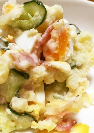 ほっこり、わが家の簡単ポテトサラダ-レシピのメイン写真