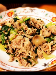 豚肉とレタスの中華炒め-レシピのメイン写真