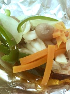 魚のホイル蒸し-レシピのメイン写真