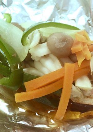 魚のホイル蒸し-レシピのメイン写真