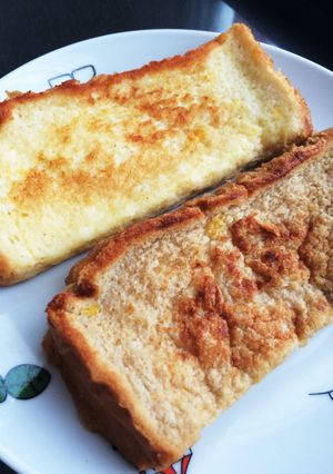 食パンで☆コーヒー風味のフレンチトースト-レシピのメイン写真