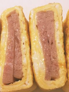 スパム卵焼き-レシピのメイン写真