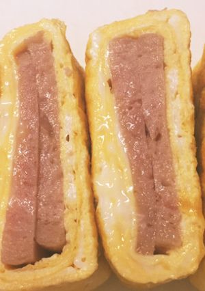 スパム卵焼き-レシピのメイン写真