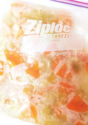 大活躍♡離乳食野菜スープ♡冷凍保存可♡-レシピのメイン写真