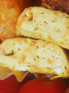 にんじんの玉子焼き-レシピのメイン写真