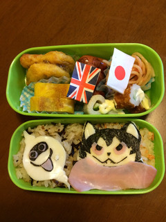 ダークニャン弁当-レシピのメイン写真