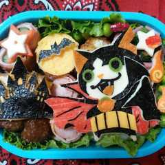 รูปของ 妖怪ウォッチ☆キャラ弁　ガブニャン