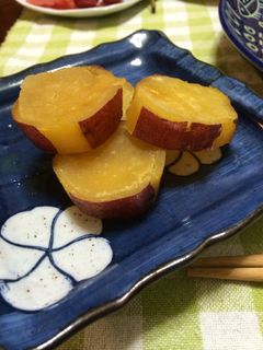 サツマイモのオレンジジュース煮-レシピのメイン写真